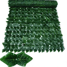 Load image into Gallery viewer, Artificial Ivy Hedge Green Leaf Fence Panels – Faux Privacy Fence Screen