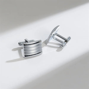 Luxury Men's Cufflinks & Tie Clip Set - Wedding Guest Gift Fashion Jewelry