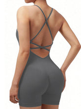 Load image into Gallery viewer, Yoga Sets Gym Jumpsuits Women Sports Overalls Active Wear Fitness Clothing Workout Clothes for Women Short Outfits