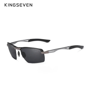 KingSeven Aluminum Polarized Sunglasses UV400 Men's Fishing Driving Eyewear
