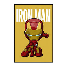 Load image into Gallery viewer, Marvel Wall Art Posters SpiderMan Iron Man Avengers Superhero Disney Kid Room Decor Cartoon Canvas Painting Picture Print