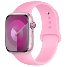 Load image into Gallery viewer, Silicone Band For Apple Watch strap 44mm 45mm 40mm 41mm 42-46mm sport bracelet iwatch series 8 7 6 5 4 9 10 11 SE-Ultra 2/3 49mm