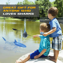 Load image into Gallery viewer, Smart RC Shark Water Spray Boat - Electric Submarine Toy for Kids, Boys, and Babies