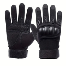 Load image into Gallery viewer, Men's Tactical Military Gloves Anti-Slip Color Bullet Air Gun Shooting Soldier Combat Bicycle All-Finger Gloves