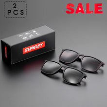 Load image into Gallery viewer, SUPKLEY Sports Sunglasses for Men Polarized Comfortable Wear Square Sun Glasses Male Light Weight Eyewear Accessory with Origina