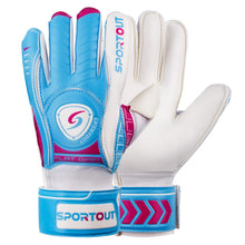 Load image into Gallery viewer, Sportout Goalie Gloves, Goalkeeper Gloves with Fingersave, Soccer Gloves, Breathable Soccer Goalie Gloves, 4mm Latex