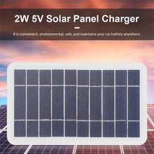 Load image into Gallery viewer, 2-15W 5V USB Type-C Solar Panel Charger Kit Portable Flexible Lightweight Mini System for Phones Power Banks Car Camping Hiking
