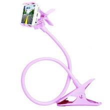 Load image into Gallery viewer, 70cm 360 Clip Mobile Phone Holder Stand Portable Flexible Lazy Bed Desktop Bracket Smartphones Desk Bed Mount Stand Base Support