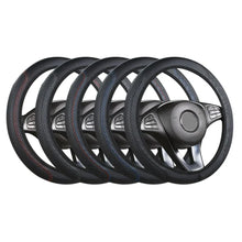 Load image into Gallery viewer, Steering Wheel Cover Anti Slip Breathable Steering Cover Universal Microfiber PU Leather Steer Wheel Protector No inner circle