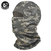 Load image into Gallery viewer, MusionTactical Balaclava Full Face Mask Quick-dryHiking Cycling Camping Hunting AirsoftHood Cap Bike Head Cover Summer Men Women