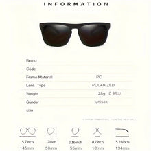 Load image into Gallery viewer, 2pcs Square Polarized Sunglasses Anti Glare Sun Shades For Summer Party Vacation Travel Driving Fishing