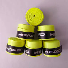 Load image into Gallery viewer, 6 Pieces Original HEAD Overgrip Anti Slip Tennis Racket Sweatband Grips Padel Shock Absorption Grip Tape Training Accessories