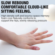 Load image into Gallery viewer, Car Cushion Office Chair Cushion Memory Foam Padding Wheelchair Armchair Cushions Pouf Decorative Sofa Rocking Desk Chairs Home