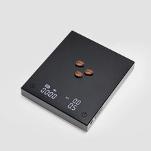 Load image into Gallery viewer, TIMEMORE Basic 2 Black Mirror Pour Over Coffee Scale flow rate display Auto Timer digit Kitchen Food scale espresso 0.1g/2kg