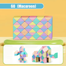 Load image into Gallery viewer, Magic Snake Puzzle Toy 24-72 Segments 3D Fidget Cube