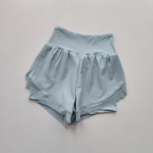 Load image into Gallery viewer, Summer Women's High-Waisted Sports Shorts Mesh Breathable Double-Layer Quick-Dry Gym Fitness Running Cycling Yoga Shorts