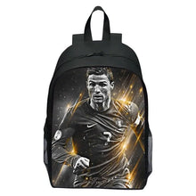 Load image into Gallery viewer, New CR7 Ronaldo Backpack – Student School Travel Shoulder Bag, Gift for Fans