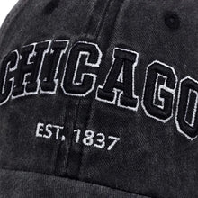 Load image into Gallery viewer, Chicago Letter Baseball Cap: Unisex Snapback Hip Hop Hat