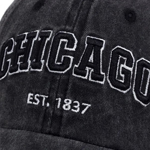 Chicago Letter Baseball Cap: Unisex Snapback Hip Hop Hat