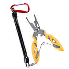 Load image into Gallery viewer, Multifunction Fishing Pliers Tools Accessories for Goods Winter Tackle Pliers Vise Knitting Flies Scissors Braid Set Fish Tongs