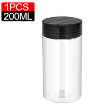 Load image into Gallery viewer, 10/1PCS Clear Spices Bottle Salt Pepper Shakers Plastic Barbecue Seasoning Jars Condiment Box Home Kitchen Powder Storage Can