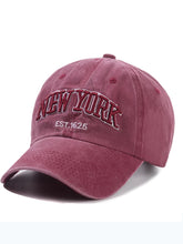 Load image into Gallery viewer, 2024 New York Washed Cotton Cap For Men Women Gorras Snapback Caps Baseball Caps Sun protection Casquette Dad Hat Outdoors Cap