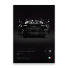 Load image into Gallery viewer, Famous Cars M5 918 GT3 Canvas Wall Art Print Poster G63 STO SLS Decorative Mural Modern Home Decor Birthday Gift Unframed