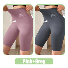 Load image into Gallery viewer, M-XL Women Shorts Sports Shorts For Women New Cycling Jogging Fitness High Waist Push Up Gym shorts Leggings Yoga Clothing