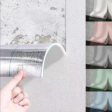 Load image into Gallery viewer, 50cm Self-Adhesive Foam Wall Panel Wide 3D Linen PVC Texture Waterproof Soundproof Removable for Living Room Bedroom Home Decor