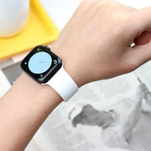 Load image into Gallery viewer, Silicone Band For Apple Watch strap 44mm 45mm 40mm 41mm 42-46mm sport bracelet iwatch series 8 7 6 5 4 9 10 11 SE-Ultra 2/3 49mm
