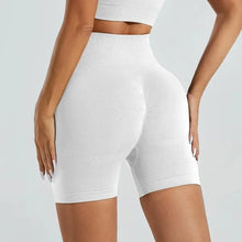 Load image into Gallery viewer, Summer High Waisted Yoga Shorts for Women Fashionable and Sexy Running Fitness Pants Solid Color Yoga Leggings Elastic Tights