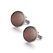 Load image into Gallery viewer, Men&#39;s Copper Cufflinks &amp; Tie Clip Set - Luxury Wedding Gifts, Round/Square Design