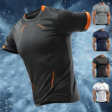 Load image into Gallery viewer, Men&#39;s Compression Shirt - Superhero Fitness Tee for Gym and Running