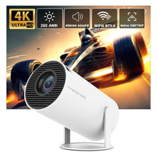 Load image into Gallery viewer, Magcubic HY300 Pro 4K Projector Android 11, Dual WiFi6, 260ANSI, BT5.0, Home &amp; Outdoor Cinema