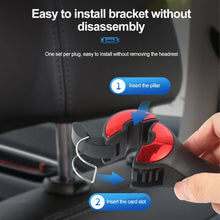 Load image into Gallery viewer, Universal Car Bracket Hook Multi-Function Hanging Storage Mobile Phone Holder Rear Seat Hanger Hook for Bag Purse Cloth Grocery