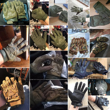 Load image into Gallery viewer, Military Tactical Gloves Camo Army Sport Full Finger Men