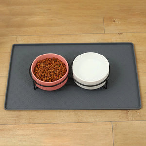 Dog & Cat Food Mat! Silicone, Spill-Proof, Non-Slip