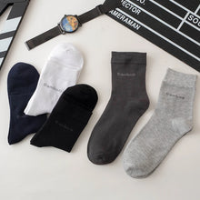 Load image into Gallery viewer, 10 Pairs Bamboo Fiber Socks Men Breathable Anti-Bacterial EU38-46