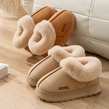 Load image into Gallery viewer, Fluffy Ankle Boots Female Winter Luxury Designer Woman Shoes Elegant Plush Women's Slippers Home Fuzzy Fur Slides Snow Booties