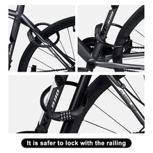Load image into Gallery viewer, Portable Bike Lock - 4-Digit Resettable Code (Mountain Bike)