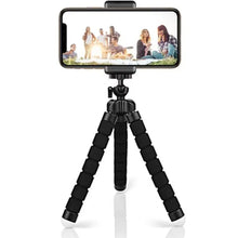 Load image into Gallery viewer, Mini Universal Octopus Tripod Monopod with Phone Clip Webcam Holder for Smartphone Camera Photography Tripe Stand