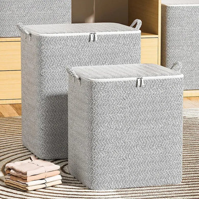 Large Capacity Storage Bag - Closet Organizer for Quilts, Clothes, Toys