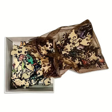 Load image into Gallery viewer, Owl Under Moon Wooden Puzzle: Holiday Gift for Adults &amp; Kids, Challenging Shape