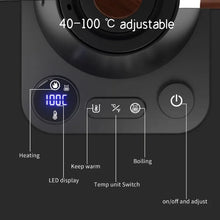 Load image into Gallery viewer, Electric Gooseneck Kettle 900ML Hand Brew Coffee Pot Smart Teapot Temperature Control Pot Rapid Heating Kettle 110v/220v