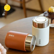Load image into Gallery viewer, 230ml Mini Stainless Steel Thermos Mug Vacuum Coffee Bottle