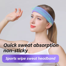 Load image into Gallery viewer, 1 PC Towel cloth Headband Sweat Bandage Sport Head Hair Band Workout Tennis Fitness Jog Basketball Running Sweatband Women Men