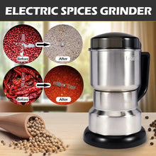 Load image into Gallery viewer, High Power Electric Coffee Grinder Kitchen Multifunctional Beans Spices Grinder