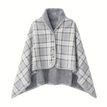 Load image into Gallery viewer, 1pc Wearable Shawl Blanket | Soft Flannel Lazy Blanket for Office &amp; Casual Use