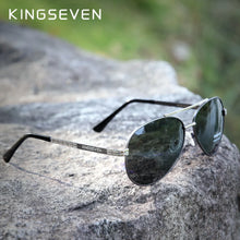 Load image into Gallery viewer, KingSeven Aviation Polarized Sunglasses: Men&#39;s Anti-Glare Driving Eyewear