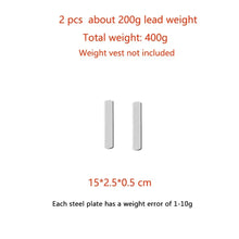 Load image into Gallery viewer, 20kg Adjustable Weight Training Suit Empty Bag Fitness Running Vest, Hand And Foot Strength Training Physical Training Clothing